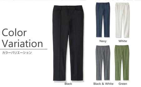 【B-THREE/ビースリー】きちんとラクチン レディース テーパードパンツ(770460)