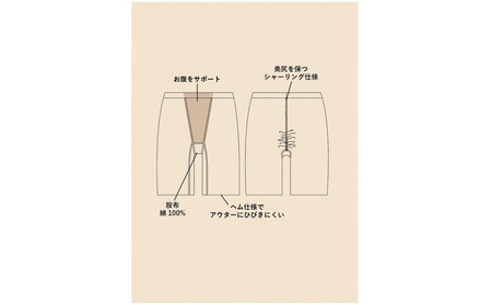 【B-THREE/ビースリー】ヒップを優しく包み上げる なめらかな肌触りのガードル(770091)