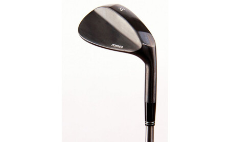 日本国産 広田ゴルフ ハンドメイド フォージド ウェッジ トリプルバウンス 黒染め 旧溝 56° NS PRO 1050GH - S スチールシャフト