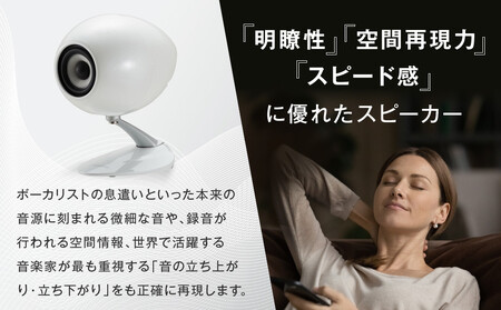 コンパクトスピーカー  【カラー：ホワイト】 TD307MK3WH