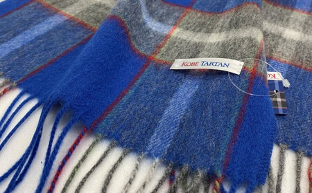 【神戸タータン】ウールマフラー マフラー