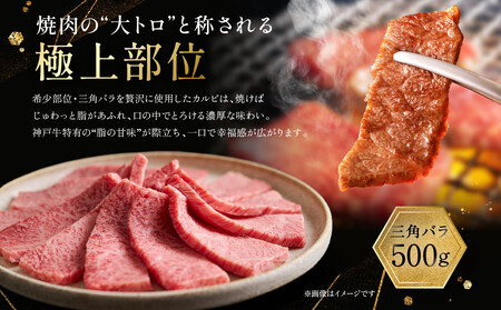 【冷蔵便】神戸牛 焼肉　モモ＆カルビ 1kg