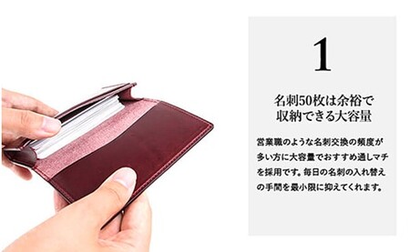 名入れ無料 Lemmaの名刺入れ(タン)
