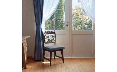 【神戸を代表する】創業150年日本一古い洋家具屋の小椅子ポロチェア【永田良介商店】【Lovebird-blue／Low type】