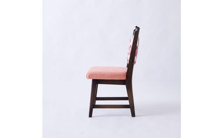 【神戸を代表する】創業150年日本一古い洋家具屋の小椅子ポロチェア【永田良介商店】【Pink tile／Low type】