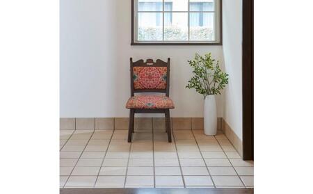 【神戸を代表する】創業150年日本一古い洋家具屋の小椅子ポロチェア【永田良介商店】【Pink oriental／Low type】