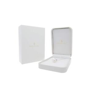 【紫陽花】シロチョウパール ブルートパーズ ピンクトルマリン ホワイトゴールド ペンダントトップ｜無調色 白蝶真珠 南洋真珠 10mm K18WG