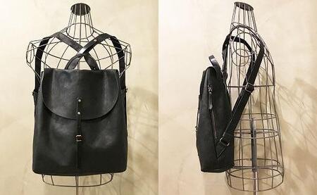 【alto.】フラップリュック（Ｌ） AMSB-1700（ブラック）