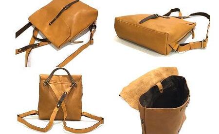 【alto.】フラップリュック（Ｌ） AMSB-1700（キャメル）