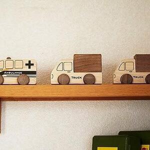 桧のおもちゃ アイコニー はたらく車シリーズ IKONIH Vehicle Series