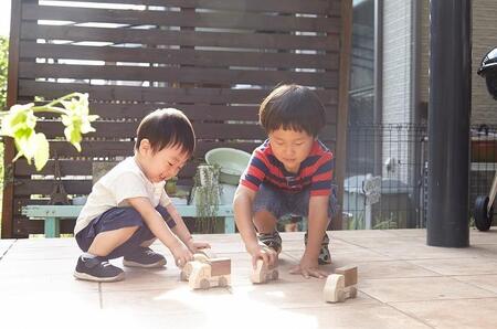 桧のおもちゃ アイコニー はたらく車シリーズ IKONIH Vehicle Series