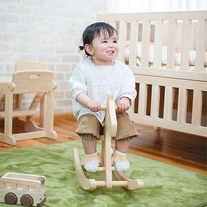桧のおもちゃ アイコニー 木馬 IKONIH Rocking horse