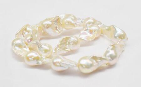 淡水真珠バロックネックレス　　