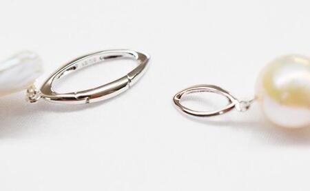 淡水真珠バロックネックレス　　