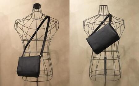 【alto.】スマートショルダーバッグ/サコッシュ AKEB-3102(ブラック) バッグ