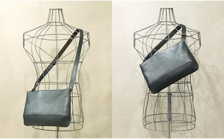 【alto.】スマートショルダーバッグ/サコッシュ (L)AKEB-3103(ネイビー)