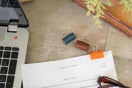 本革 ダブルクリップカバー【6色セット】