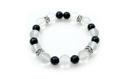 パワーストーン×シルバーブレス Mサイズ 天然石 DJ-016　　