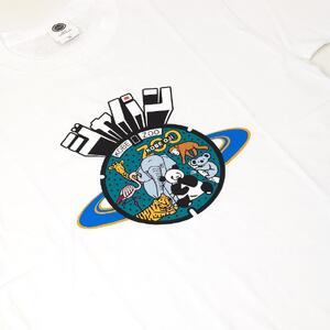 神戸市 マンホールTシャツ 白（Sサイズ）