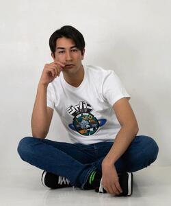神戸市 マンホールTシャツ 白（Sサイズ）