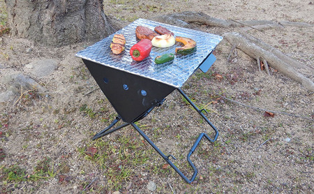 三角型バーベキューコンロ　Ｄ型