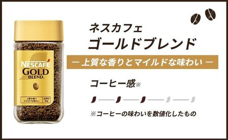 インスタントコーヒー ネスカフェ ゴールドブレンド 80g 瓶 × 24本 ネスレ