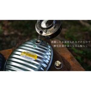 尾上製作所 トタン湯たんぽ ブラウンカバー付 | 雑貨 調理器具 日用品 生活雑貨 アウトドア キャンプ