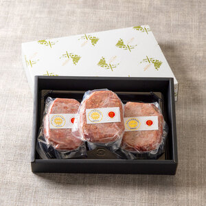 兵庫県産　神戸ビーフ100％ハンバーグ（180g×3個）