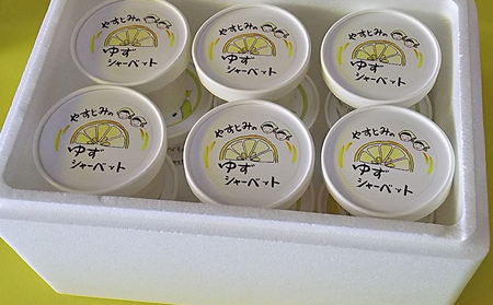 ゆずシャーベット(60g入×12個)