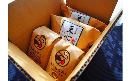 自家焙煎コーヒー「豆の心」昭和ノスタルジー（粉） コーヒー粉 珈琲 