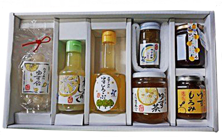 安富ゆずだより　Bセット／柚子 加工品 詰合せ 無添加 ジャム シロップ 飴 兵庫県 特産 果物類 加工食品