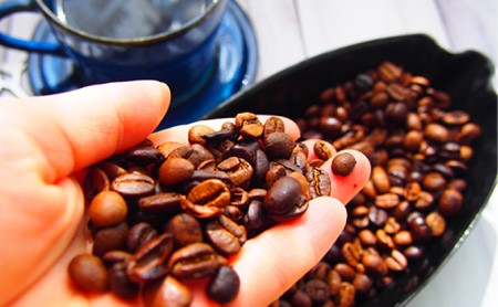 【6ヶ月定期便】自家焙煎「豆の心」世界を巡る旅セット(粉) コーヒー粉 珈琲