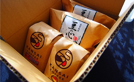 【6ヶ月定期便】自家焙煎「豆の心」世界を巡る旅セット(粉) コーヒー粉 珈琲