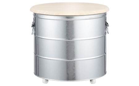 米びつ ひのきとトタンの米びつ 20kg シルバー キャスター付 渡辺金属工業 バケツ職人が作る オバケツ ライスストッカー キャスター キッチン 雑貨 日用品 米 保存容器 耐久性 二重構造 防虫 乾燥剤 トタン 蓋付き ヒノキ 米櫃 兵庫 兵庫県 姫路市