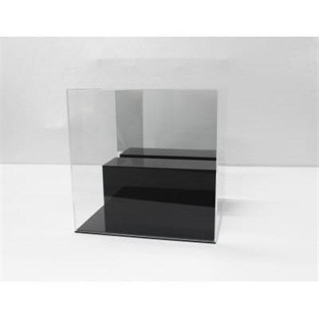 アクリルケース　W295　背面ミラー　ひな壇黒【1282967】