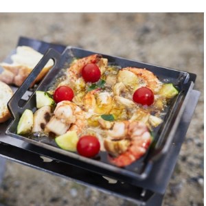 【HIBANAS】熟練の職人が作るオリジナル鉄板　HIBARON-solo(ヒバロンソロ)【1314219】