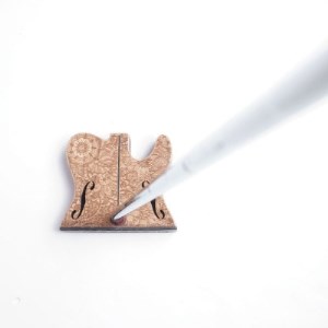 【ウッドパター】ギター工房が作る音にこだわったパター マレット型 テレキャスタータイプ【1375580】