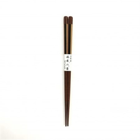 漆塗箸　六角金短冊　黒【1379777】