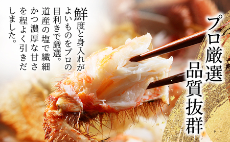 冷凍ボイル毛ガニ 400g前後×2尾［オホーツク枝幸産］山上佐藤水産 【カニ かに 毛ガニ 海鮮 蟹 北海道 オホーツク 枝幸 】