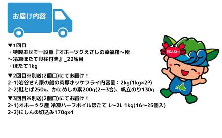 ≪数量限定≫枝幸町 定期便 連続 12回 お届け おすすめ 其の4【おせち 毛ガニ ほたて 新巻鮭 いくら 缶詰 など 27商品！】 【離島配送不可