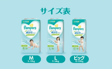 パンパース 通気性プラス パンツ タイプ 2パック[ Pampers おむつ オムツ ] M：54枚