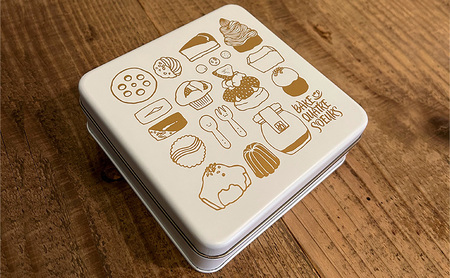 【BAKE Quatre Soeurs】キャトルスールのクッキー缶　クッキー 詰め合わせ お菓子 洋菓子 焼き菓子 クッキー缶 かわいい ギフト 手土産