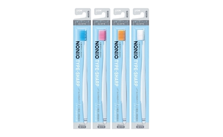 ライオン nonio 歯ブラシ TYPE-SHARP ふつう 18本 