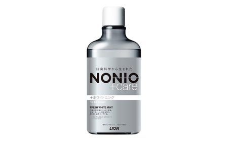 ライオン nonio プラス ホワイトニング デンタルリンス 600ml×6個