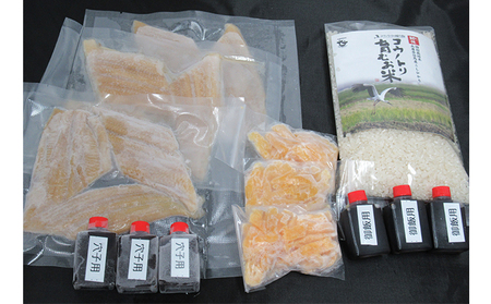 頑固オヤジのこだわり煮穴子丼ぶり 3人前 魚貝類 加工食品 あなご 特別栽培米 コシヒカリ AAA 