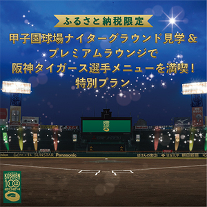 【クリスマスイブ限定】甲子園100周年記念ラストイベント＆阪神タイガース選手コラボグルメ チケット【1542860】