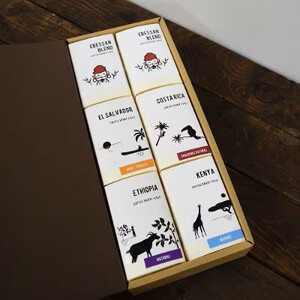 コーヒーアソートセット/豆のまま(80g×6種類)