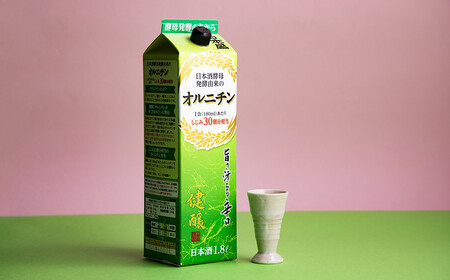 【12/24までの寄附で年内発送】日本盛 健醸1.8L×6本(1ケース) 日本酒