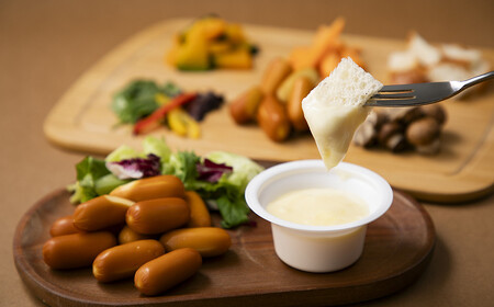 1人前チーズフォンデュ12個 &個包装のスモークチーズ3袋