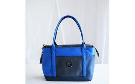 <左肩用>お仕事バッグ しごとーと シャイニー キャリーオン コバルトブルー/ネイビー